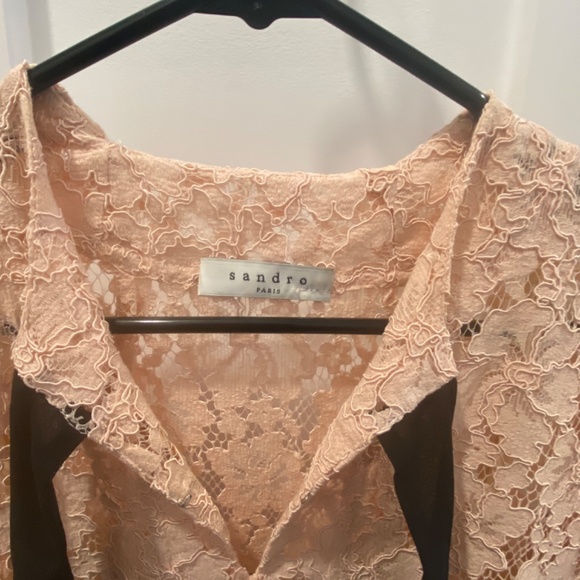 Beautiful light pink Sandro dress - Picture 3 of 3